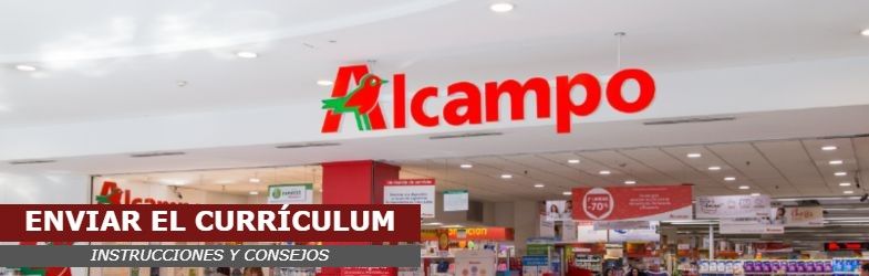 Enviar el currículum a Alcampo