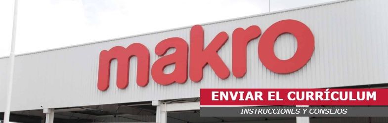 Enviar el currículum a Makro