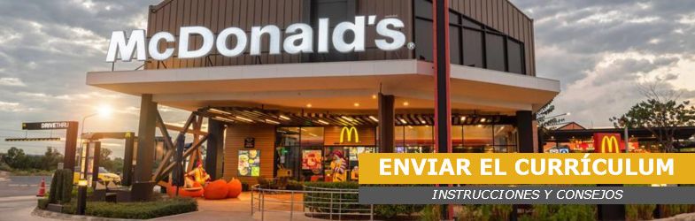Enviar el currículum a McDonald's