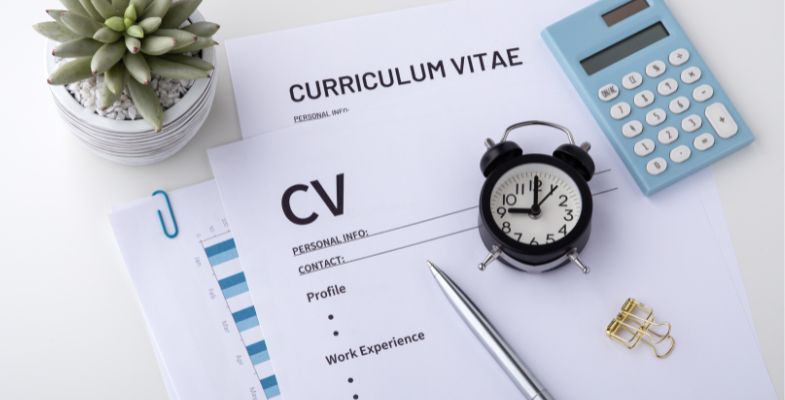 Información de un currículum