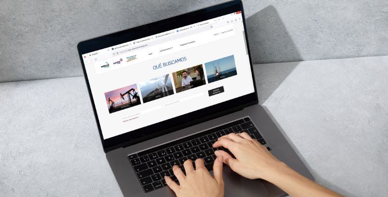 Portal de empleos de Axion